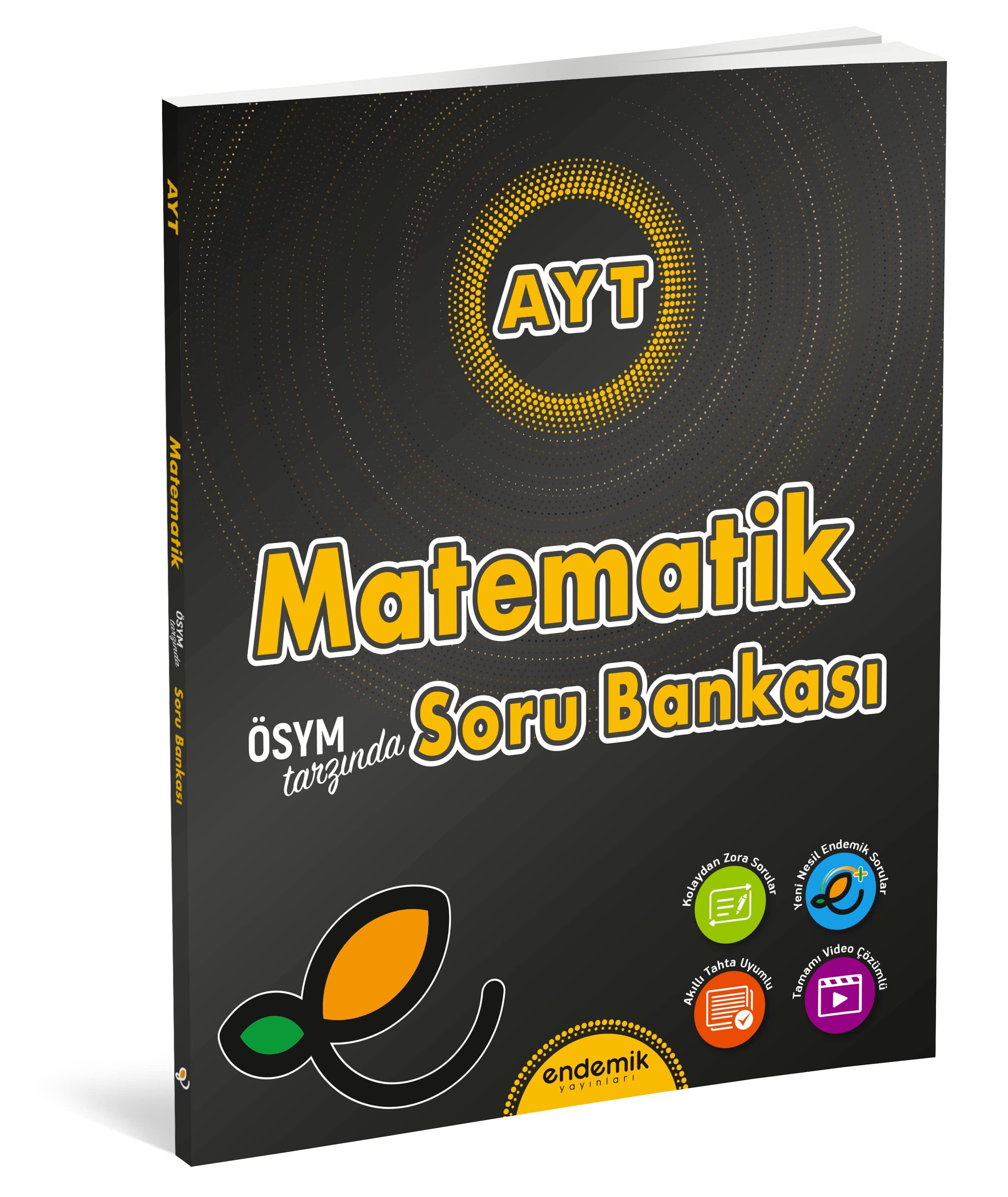 Endemik Yayınları AYT Matematik Soru Bankası